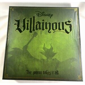 Disney Villainous Worst Takes It All Board Game Complete Brand New Sealed Box